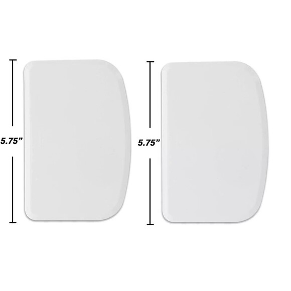 Flexible Dough Scraper Bowl Scraper‎ Plastic Dough Cutter 12  pieces - Picture 1 of 4